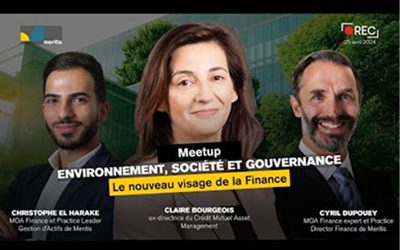 ESG, Le nouveau visage de la Finance