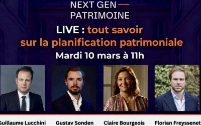 Frais des CGP: intervention au Webinaire Next Gen Patrimoine